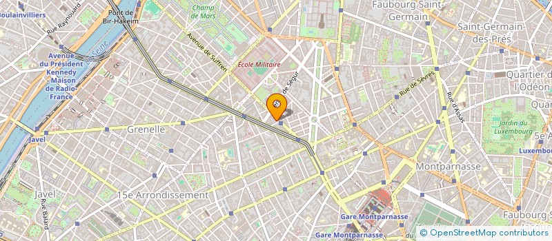 localisation de l'entreprise MONSIEUR THOMAS MARC  PARIS