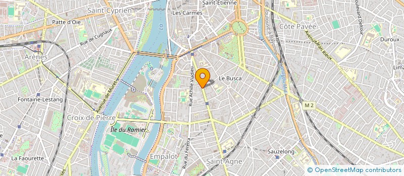 localisation de l'entreprise MONSIEUR THOMAS MARCHAIS  TOULOUSE