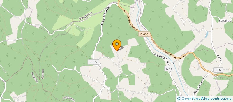 localisation de l'entreprise MONSIEUR THOMAS MARCHAND  LES JUNIES