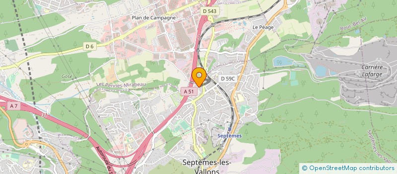 localisation de l'entreprise MONSIEUR THOMAS MARDIKIAN à SEPTEMES-LES-VALLONS