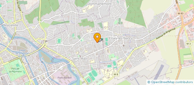 localisation de l'entreprise MONSIEUR THOMAS MARESCHAL  SAINT-MAX