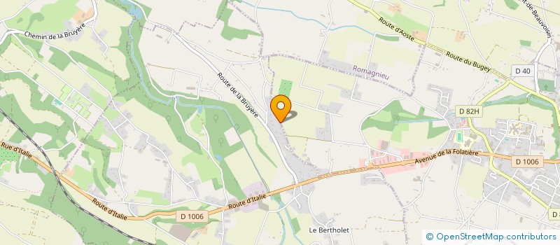 localisation de l'entreprise MONSIEUR THOMAS MARINELLO  PRESSINS