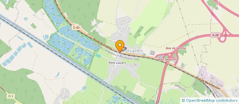 localisation de l'entreprise MONSIEUR THOMAS MARQUE  GRAND-LAVIERS