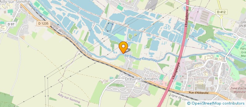 localisation de l'entreprise MONSIEUR THOMAS MARTEL  DREUIL-LES-AMIENS