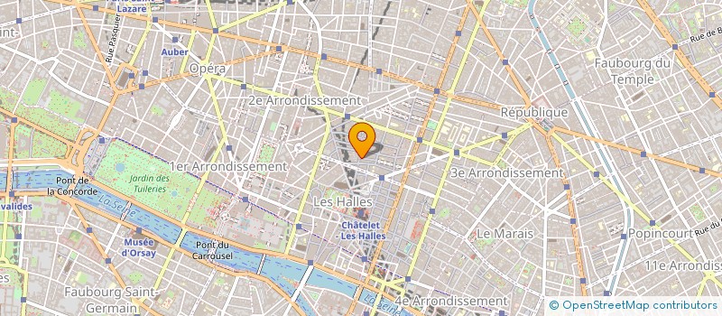 localisation de l'entreprise MONSIEUR THOMAS MARTIN  PARIS