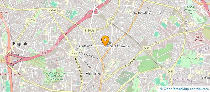 localisation de l'entreprise MONSIEUR THOMAS MARTIN NOGUER à MONTREUIL