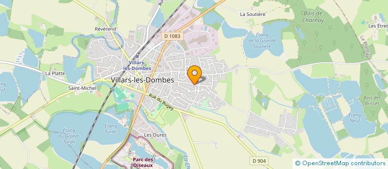 localisation de l'entreprise MONSIEUR THOMAS MARTINEZ à VILLARS-LES-DOMBES