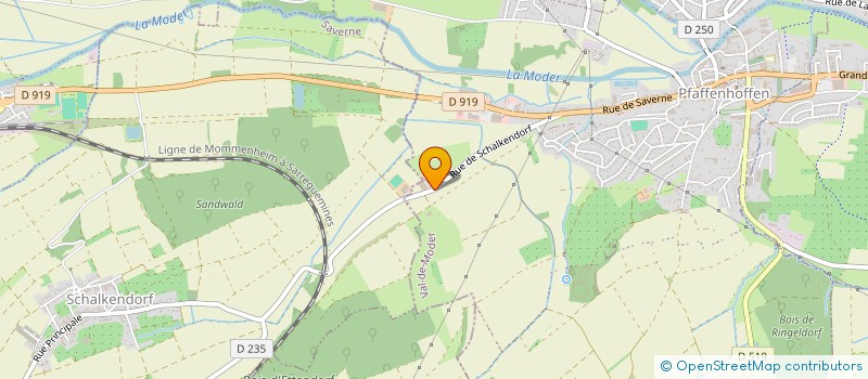 localisation de l'entreprise MONSIEUR THOMAS MARTZ  VAL-DE-MODER