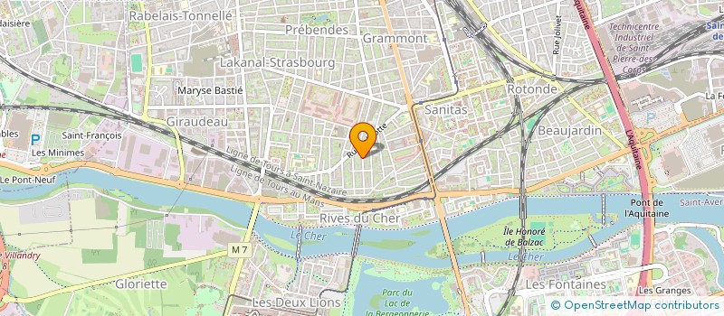 localisation de l'entreprise MONSIEUR THOMAS MARXUACH  TOURS