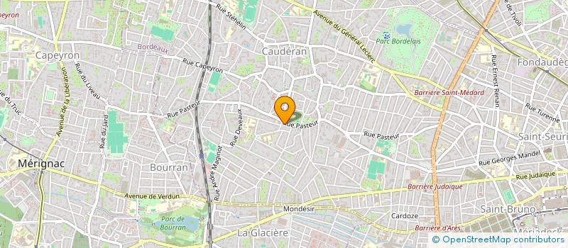 localisation de l'entreprise MONSIEUR THOMAS MASSART  BORDEAUX