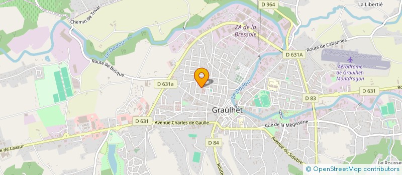 localisation de l'entreprise MONSIEUR THOMAS MASSOL à GRAULHET