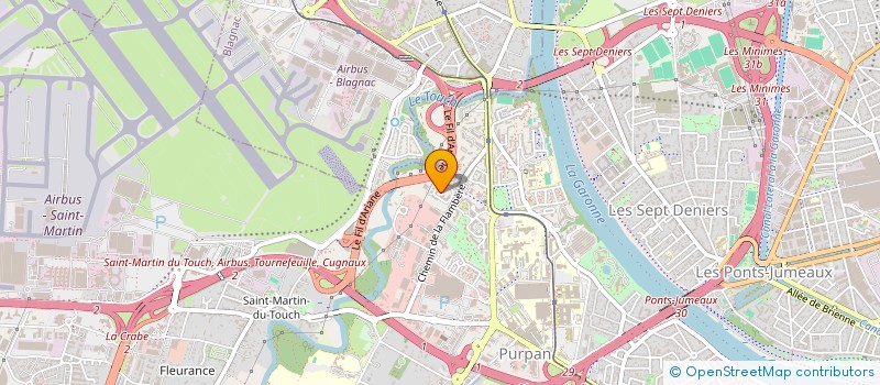 localisation de l'entreprise MONSIEUR THOMAS MATHEVON à TOULOUSE