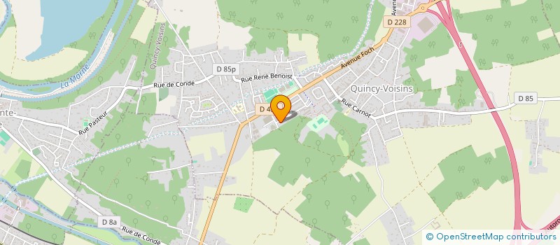 localisation de l'entreprise MONSIEUR THOMAS MATIAS  SAINT-GERMAIN-SUR-MORIN