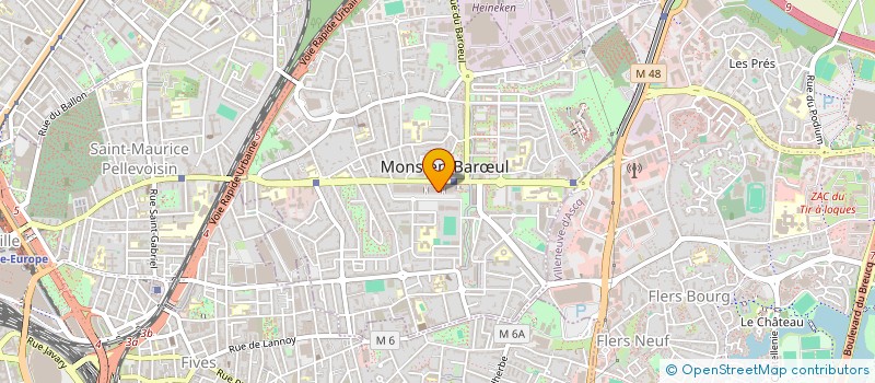 localisation de l'entreprise MONSIEUR THOMAS MATKOWSKI  MONS-EN-BARUL