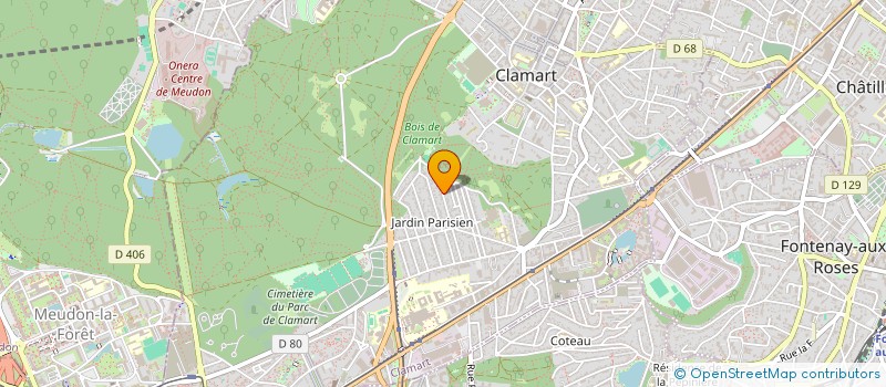localisation de l'entreprise MONSIEUR THOMAS MAUGER  CLAMART
