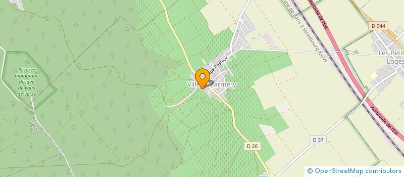 localisation de l'entreprise MONSIEUR THOMAS MAUGUIERE  VILLERS-MARMERY