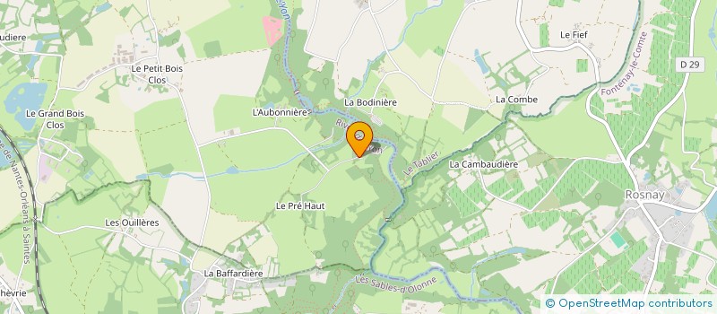 localisation de l'entreprise MONSIEUR THOMAS MAUGUIN à RIVES DE L'YON