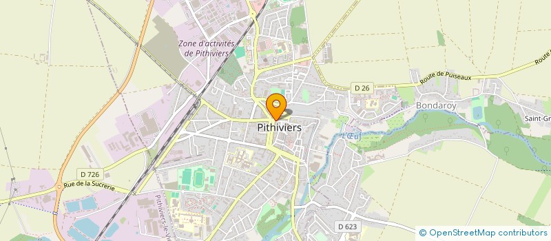 localisation de l'entreprise MONSIEUR THOMAS MAURE à PITHIVIERS