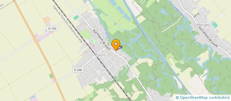 localisation de l'entreprise MONSIEUR THOMAS MAURER  PAYNS