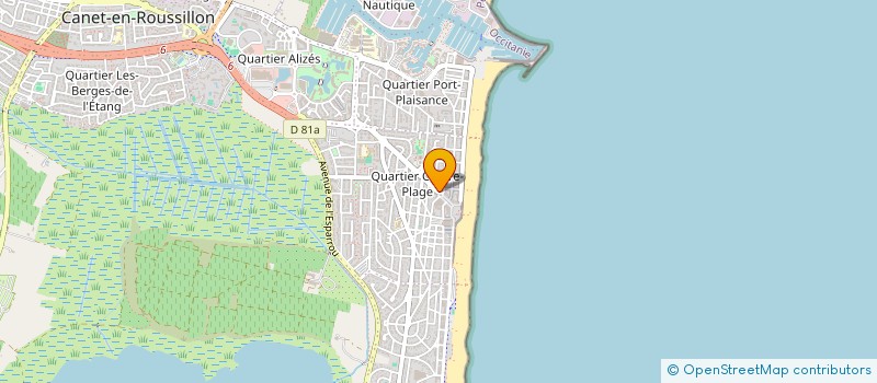 localisation de l'entreprise MONSIEUR THOMAS MAURIER  CANET-EN-ROUSSILLON