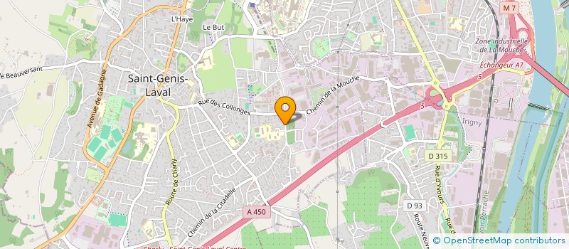 localisation de l'entreprise MONSIEUR THOMAS MAUTI  SAINT-GENIS-LAVAL