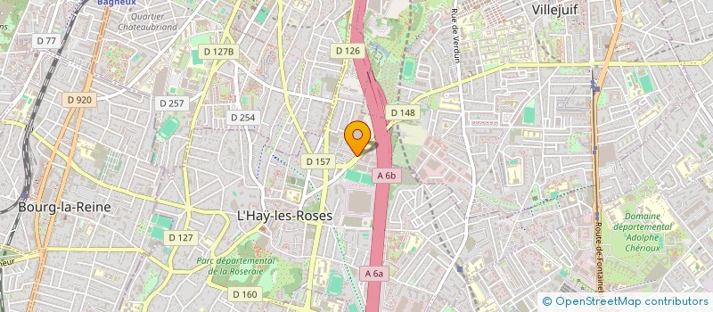 localisation de l'entreprise MONSIEUR THOMAS MAYER  L'HAY-LES-ROSES