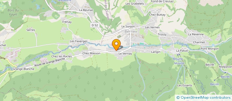 localisation de l'entreprise MONSIEUR THOMAS MAYOR  BERNEX