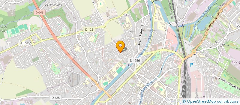 localisation de l'entreprise MONSIEUR THOMAS MAZY  BRUAY-LA-BUISSIERE