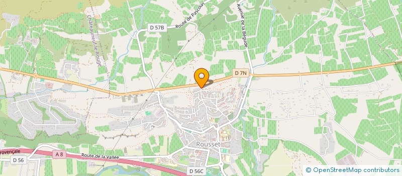 localisation de l'entreprise MONSIEUR THOMAS MEHALA  LA BOUILLADISSE