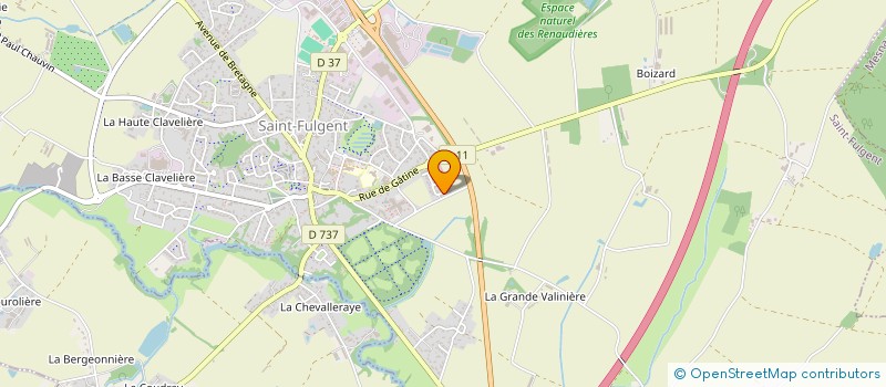 localisation de l'entreprise MONSIEUR THOMAS MENARD à SAINT-FULGENT