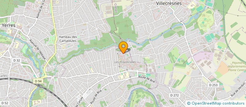 localisation de l'entreprise MONSIEUR THOMAS MENDES  BRUNOY