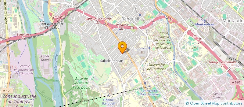 localisation de l'entreprise MONSIEUR THOMAS MENET-HAURE à TOULOUSE
