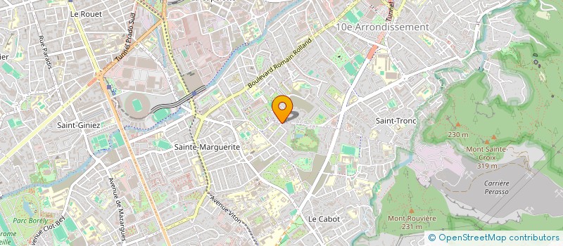 localisation de l'entreprise MONSIEUR THOMAS MERCIER  MARSEILLE