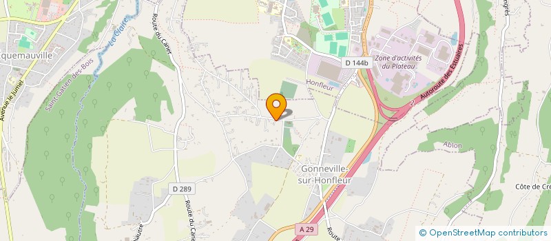 localisation de l'entreprise MONSIEUR THOMAS MERCIER  GONNEVILLE-SUR-HONFLEUR