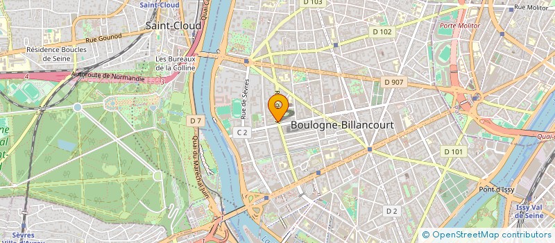 localisation de l'entreprise MONSIEUR THOMAS MERLETTE à BOULOGNE-BILLANCOURT