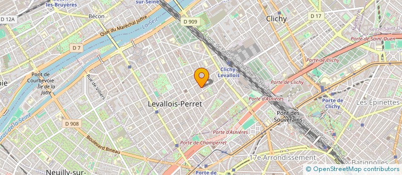 localisation de l'entreprise MONSIEUR THOMAS MERTENS à LEVALLOIS-PERRET