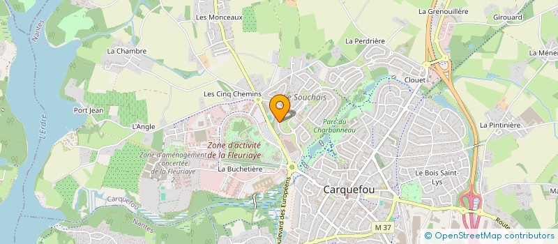 localisation de l'entreprise MONSIEUR THOMAS MEYER-LE BIHAN à CARQUEFOU
