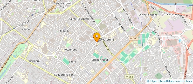 localisation de l'entreprise MONSIEUR THOMAS MEYS à ROUBAIX