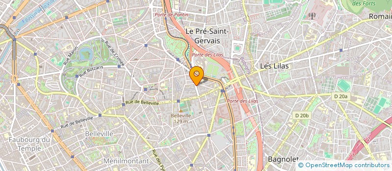 localisation de l'entreprise MONSIEUR THOMAS MICHIEL  PARIS