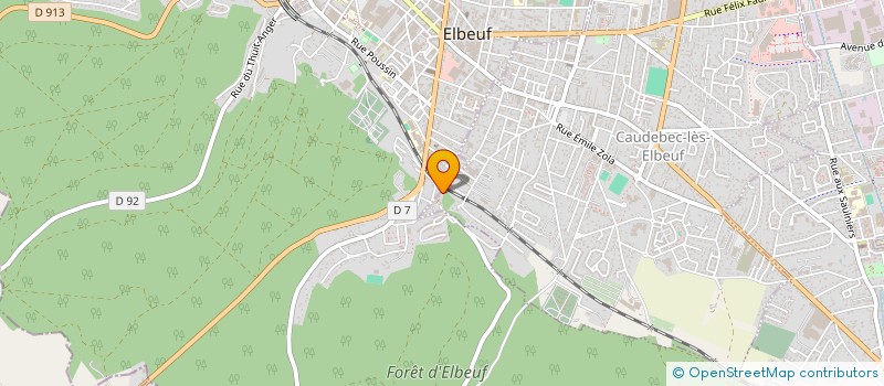 localisation de l'entreprise MONSIEUR THOMAS MIDRIER  CAUDEBEC-LES-ELBEUF