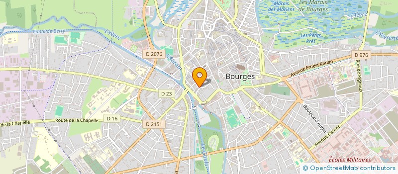 localisation de l'entreprise MONSIEUR THOMAS MIGNY  BOURGES