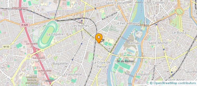 localisation de l'entreprise MONSIEUR THOMAS MIRANDA à TOULOUSE