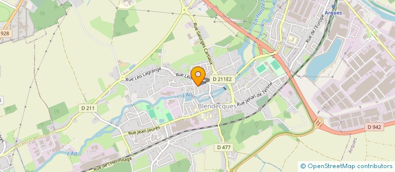 localisation de l'entreprise MONSIEUR THOMAS MISBARE  BLENDECQUES