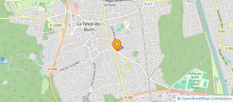 localisation de l'entreprise MONSIEUR THOMAS MODOLO à LA TESTE-DE-BUCH