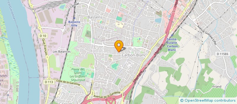 localisation de l'entreprise MONSIEUR THOMAS MOESSNER  CARBON-BLANC