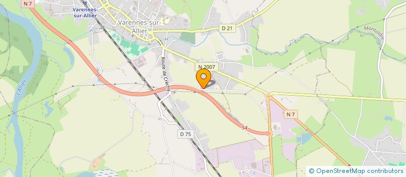 localisation de l'entreprise MONSIEUR THOMAS MOISAN à VARENNES SUR ALLIER
