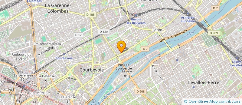 localisation de l'entreprise MONSIEUR THOMAS MOISON à COURBEVOIE