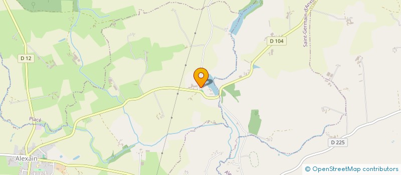localisation de l'entreprise MONSIEUR THOMAS MOISSON à ALEXAIN