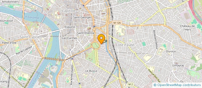 localisation de l'entreprise MONSIEUR THOMAS MOLNAR  TOULOUSE