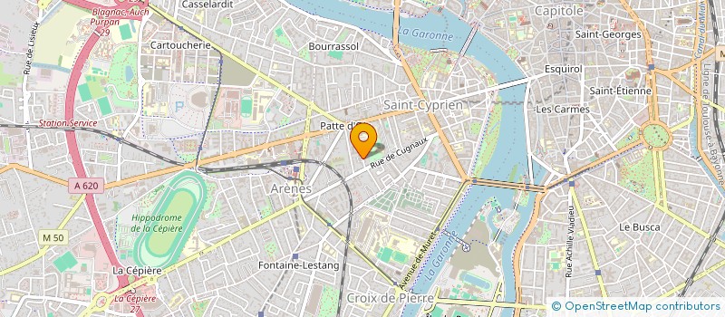 localisation de l'entreprise MONSIEUR THOMAS MONCHY à TOULOUSE